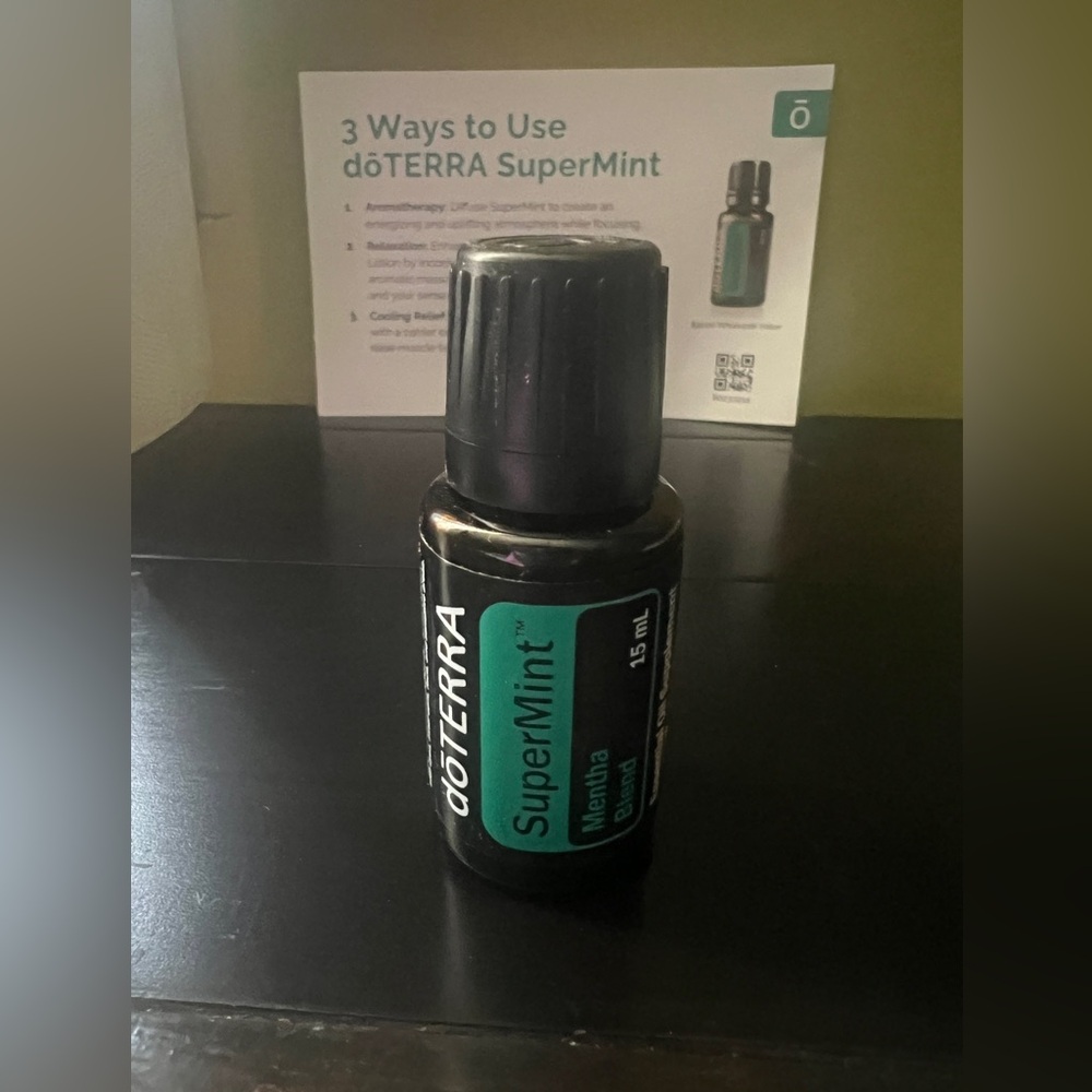 Brand New Authentic doTERRA SuperMint Essential Oil, 15ml Exp 1/2030